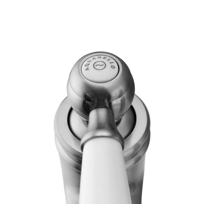 Aquanello Heritage Manor Robinet clasic nostalgic pentru chiuvetă din oțel inoxidabil NB-1001-HM