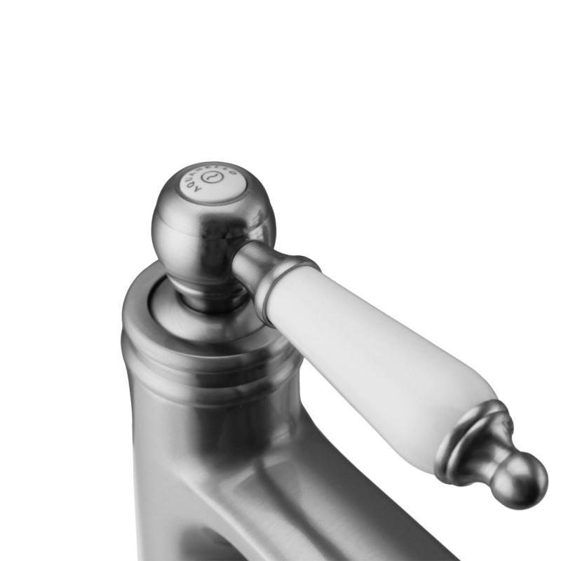 Aquanello Heritage Manor Robinet clasic nostalgic pentru chiuvetă din oțel inoxidabil NB-1001-HM