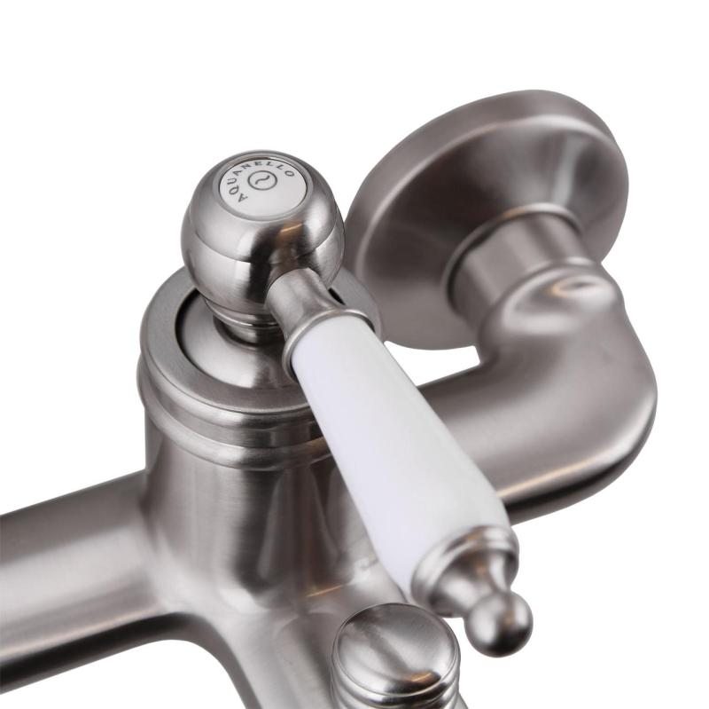 Aquanello Heritage Manor Baterie clasică pentru cadă din oțel inoxidabil NB-3001-HM