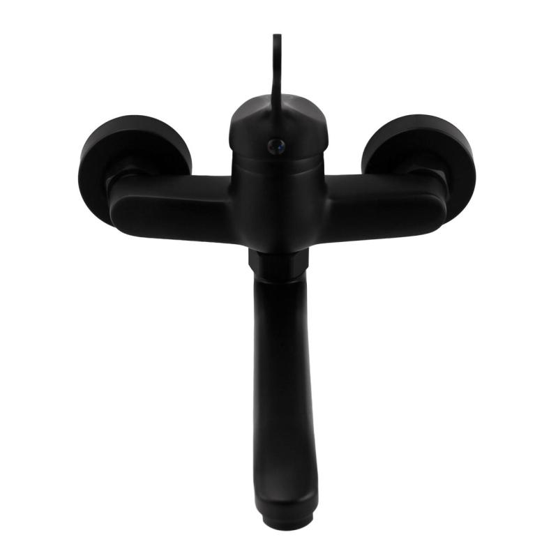 Aquanello Casa Robinet de bucătărie cu ieșire superioară Negru BL-1003-CS