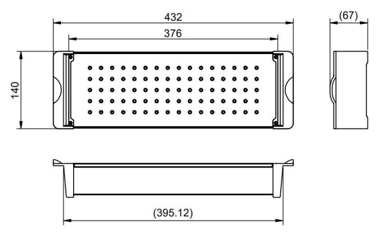 Pure.Sink Bazin de colectare Prestige pentru chiuvetă, auriu  PPGCL40-60