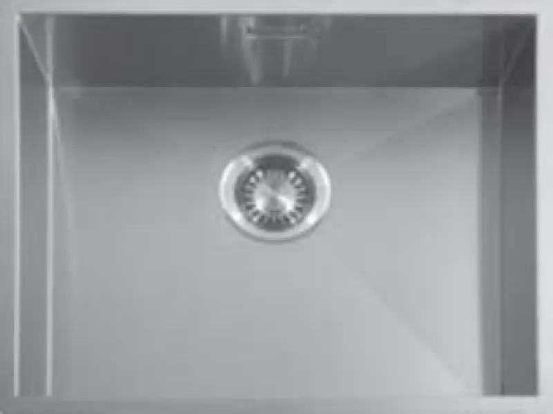 ABK Baronga chiuvetă din oțel inoxidabil 50x40 cm cu montaj sub blat BAR50F