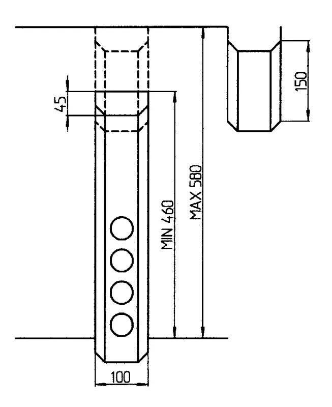 Stâlp de energie VST 3006