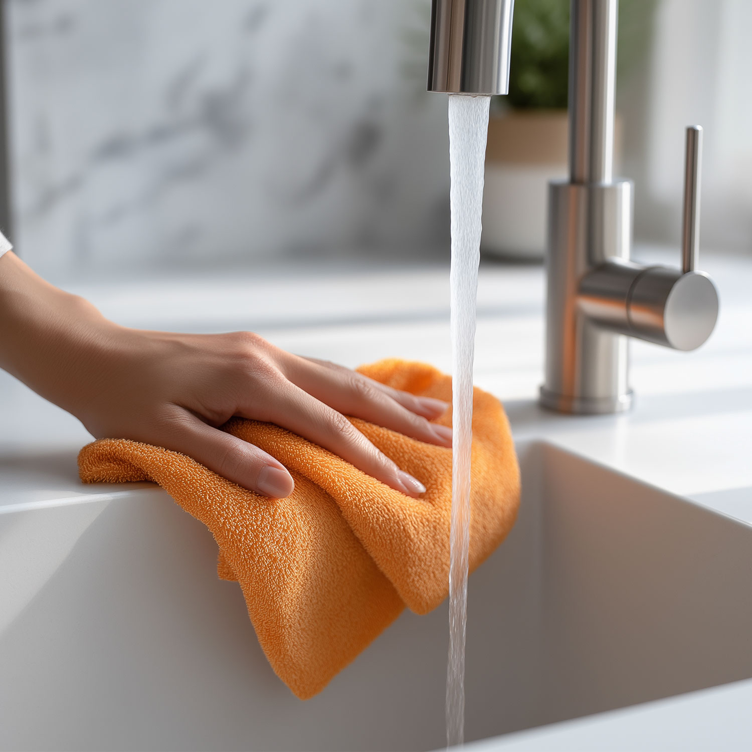 Cum să preveniți și să îndepărtați petele de ceai, cafea și vin din chiuvetele albe