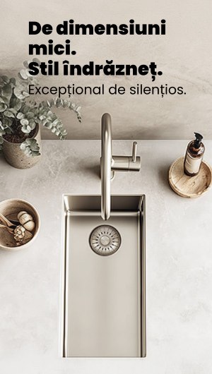 Pure.Sink combină stilul, funcționalitatea și inovația.